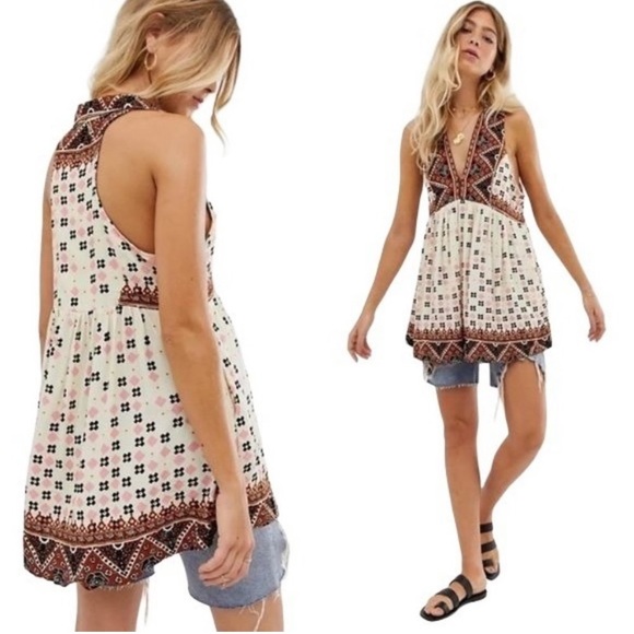 ❤️… Free People Charlotte Sleeveless Top - Picture 7 of 7